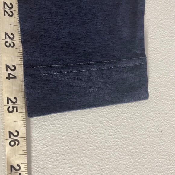 Greg Norman Blue Long Sleeve Active Shirt Top 1/4 Zip Men's SZ M Athletic Stretc - Picture 8 of 10